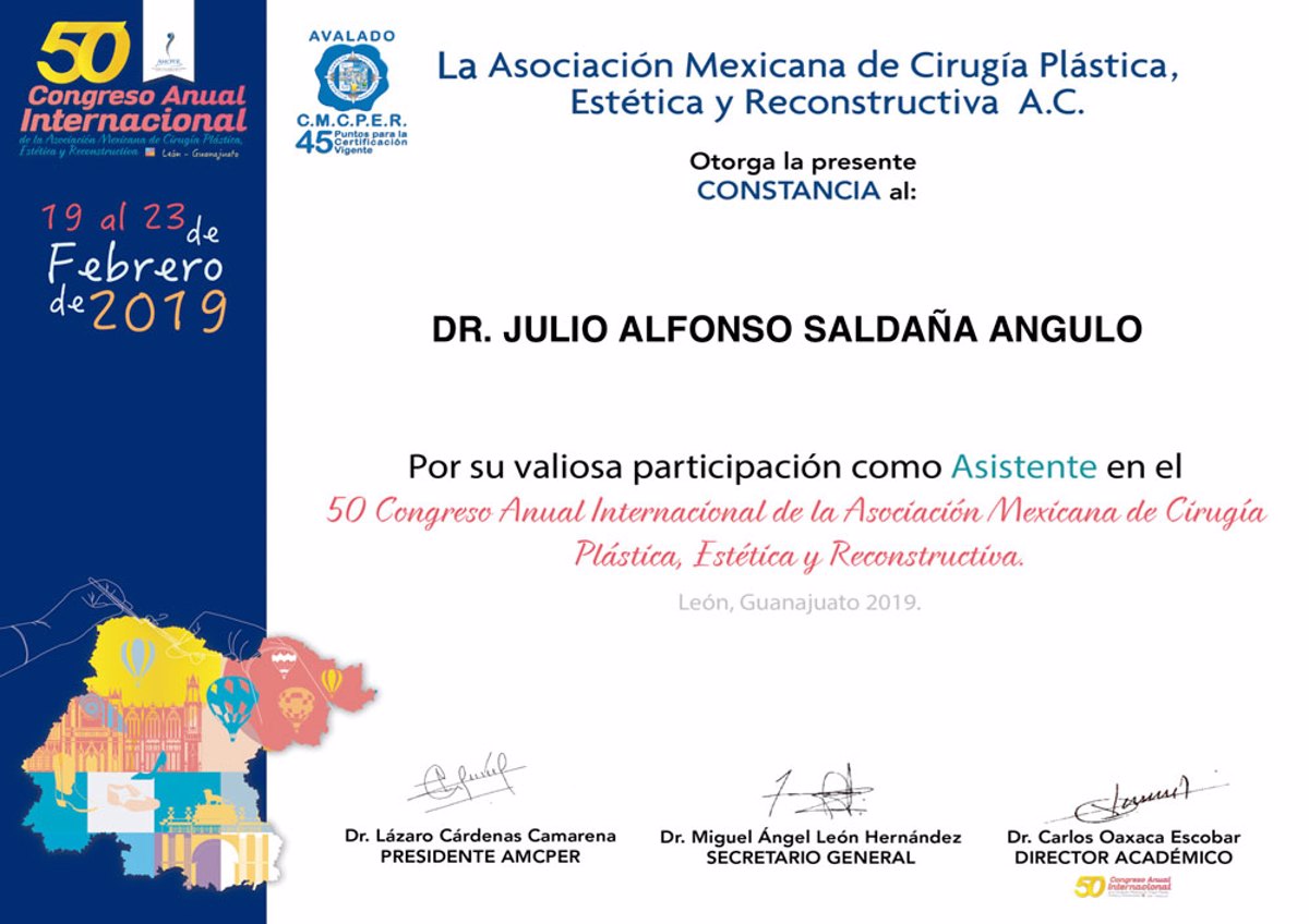 Asociacion Mexicana de Cirugia Plastica Estetica y Reconstructiva A.C