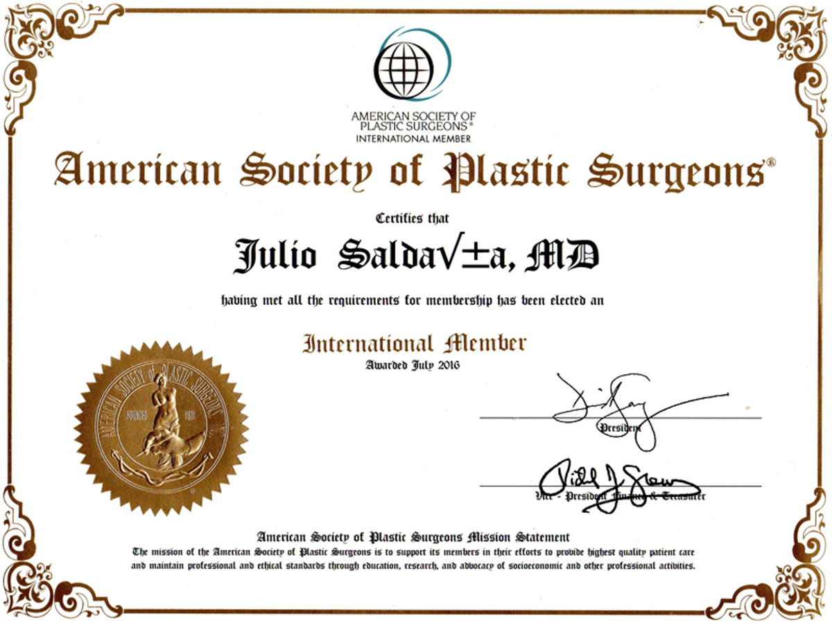 American Society of Plastic Surgeons