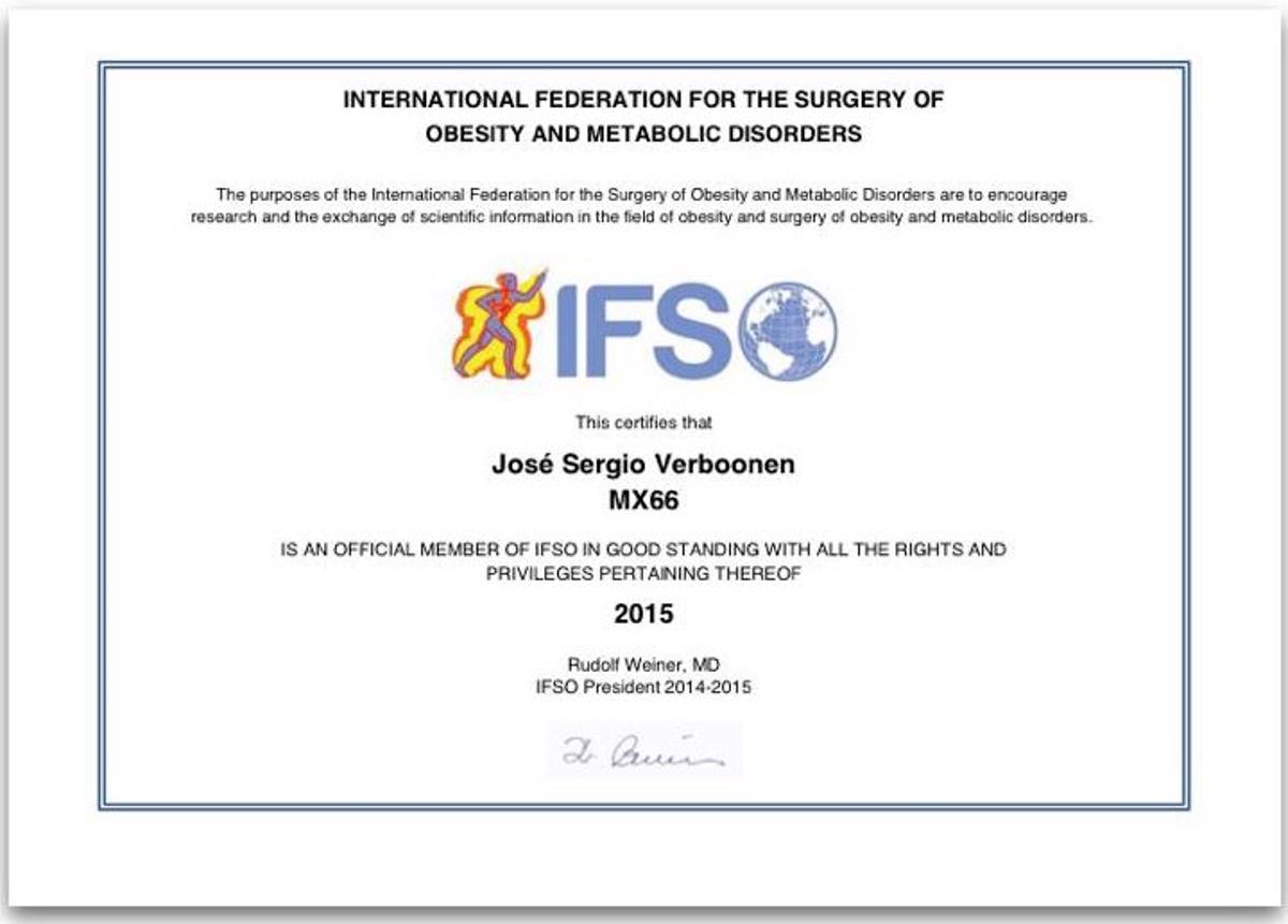 International Federation for the surgery of obesity and metabolic disorders